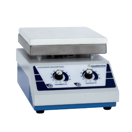 NT 103I - AGITADOR MAGNETICO C/ AQUECIMENTO-NOVA TÉCNICA-INOX